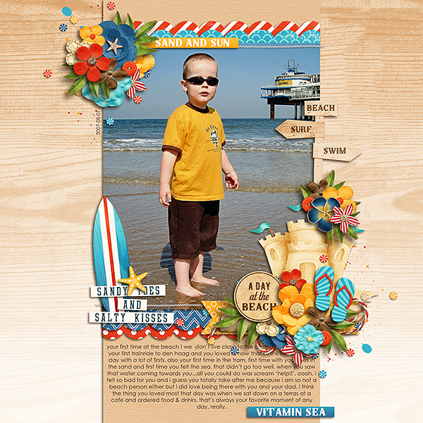 a day at the beach
