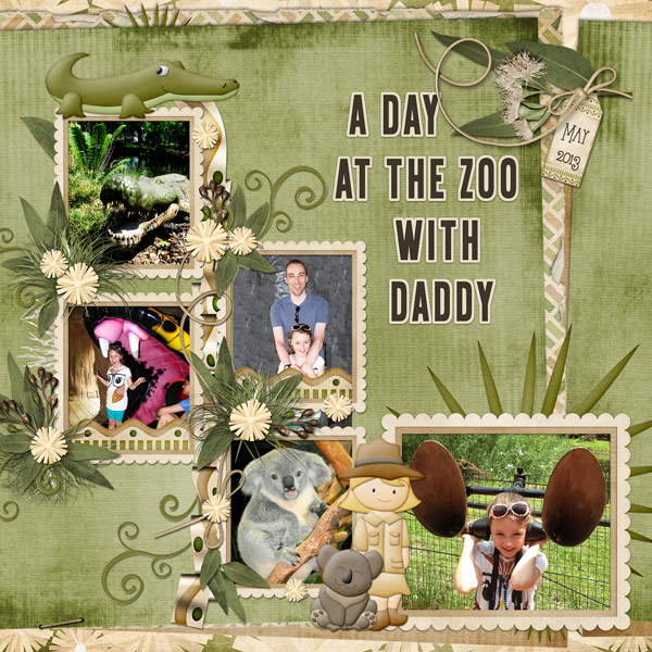 a day at the zoo with daddy