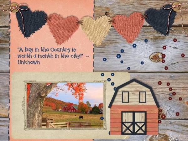 A Day In The Country - October 2016 Brush Challenge
