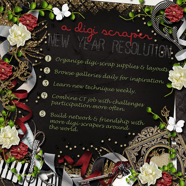A Digi Scraper New Year Resolution