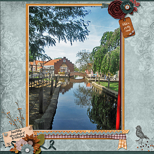 A Dutch Village Canal