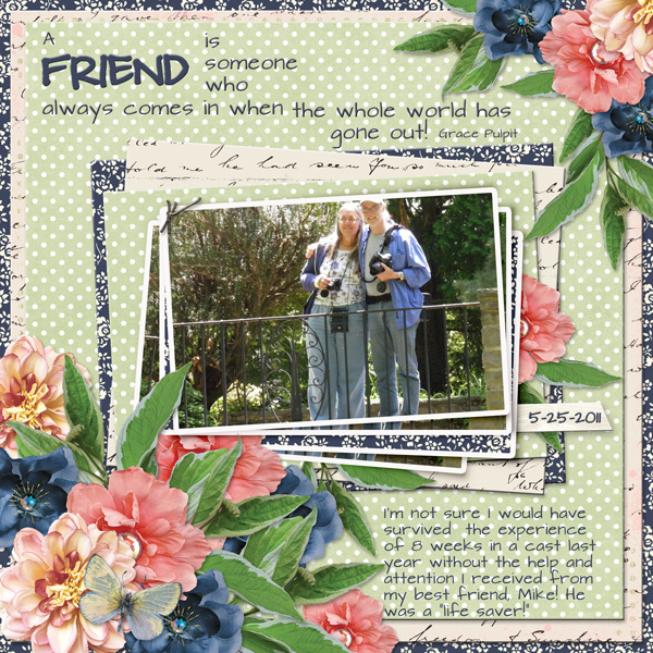 A FRIEND is someone who ...