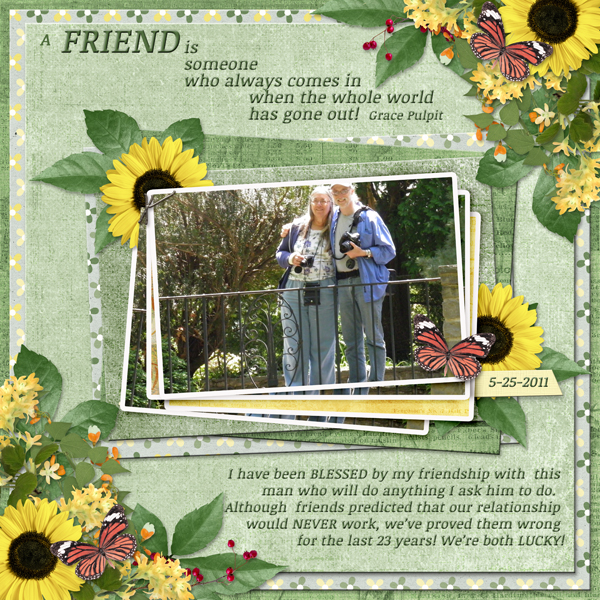 A FRIEND is someone who ...