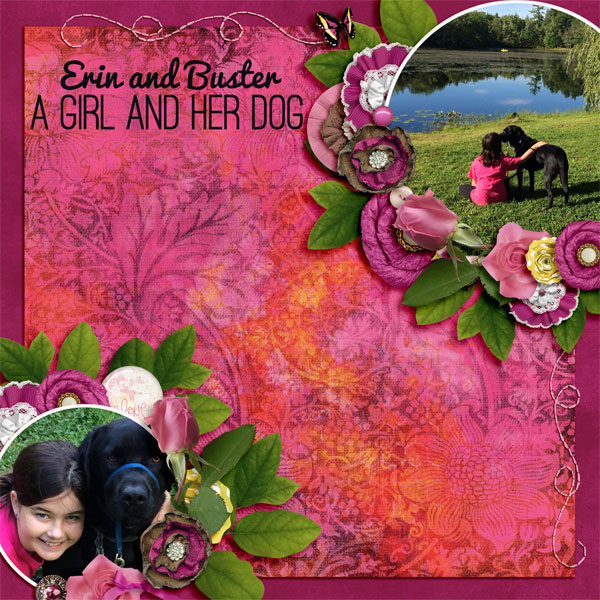 A Girl and Her Dog
