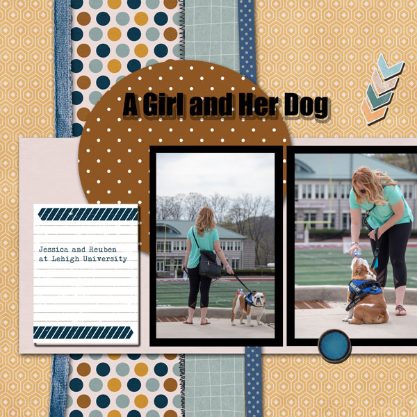 A Girl and Her Dog