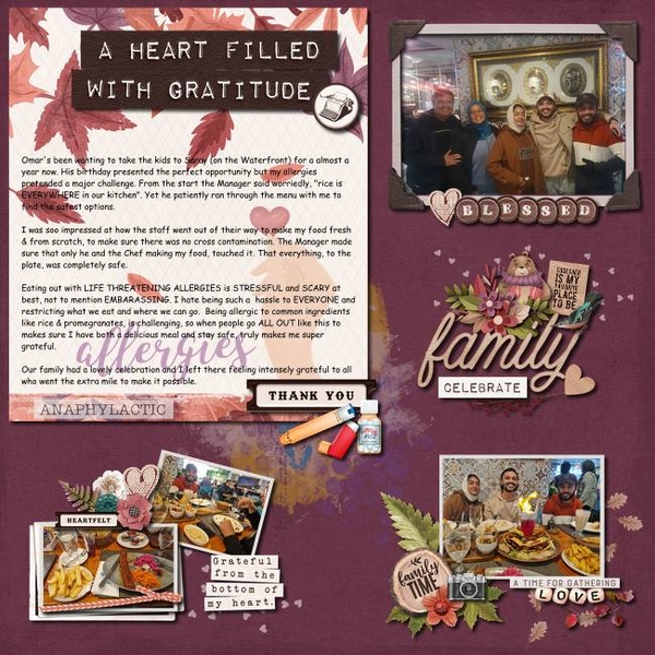 A heart filled with Gratitude