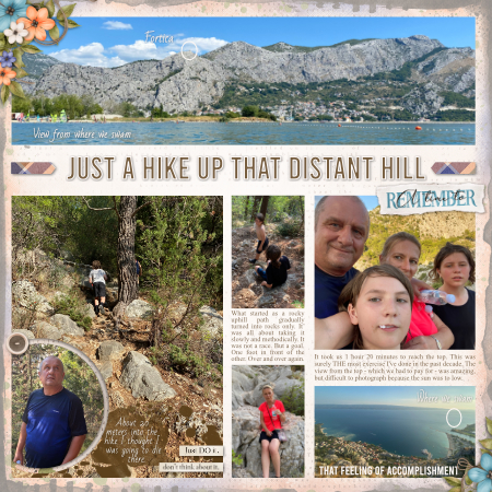 A hike up a hill