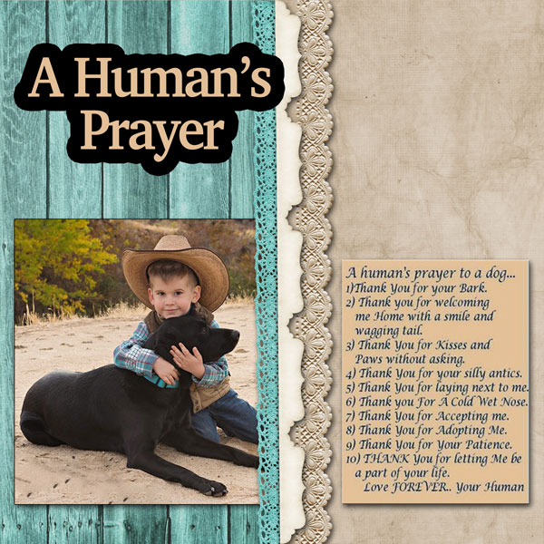 A Human