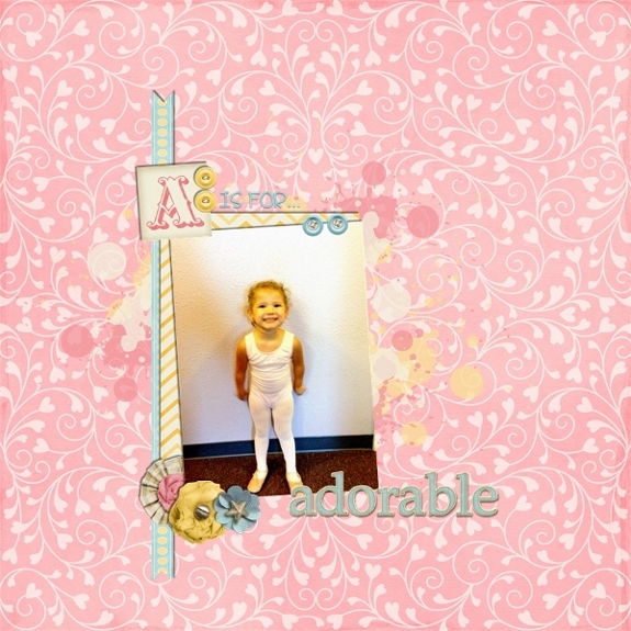 A is for....Adorable