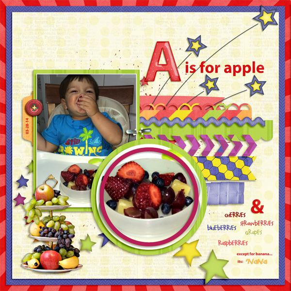 A is for Apple