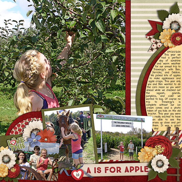 A is for Apple