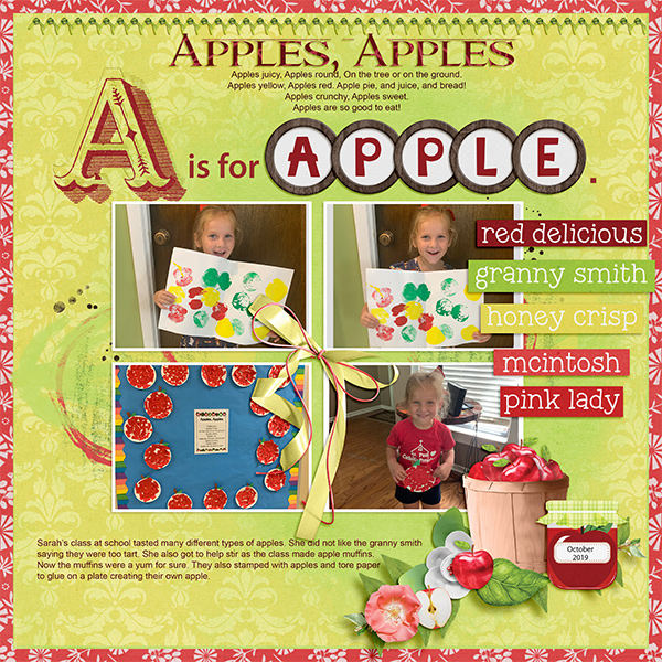 A is for Apple