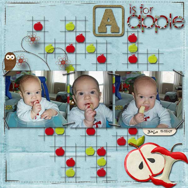 A is for Apple