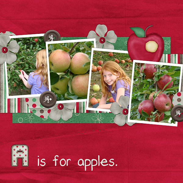 A is for apples