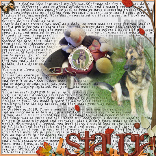 A Letter to Staucia