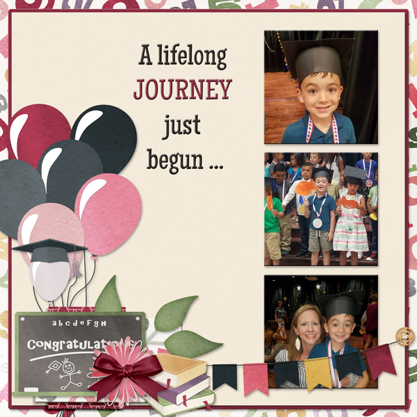 A lifelong JOURNEY just begun ...
