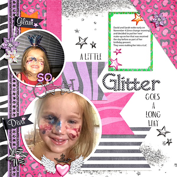 A little Glitter...