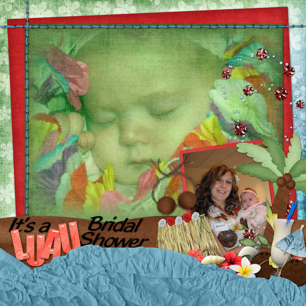 A Luau Bridal Shower