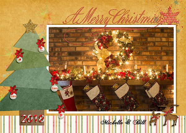 A Merry Christmas [card]