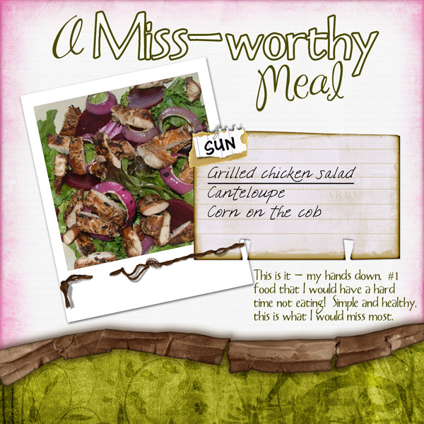 A miss-worthy meal