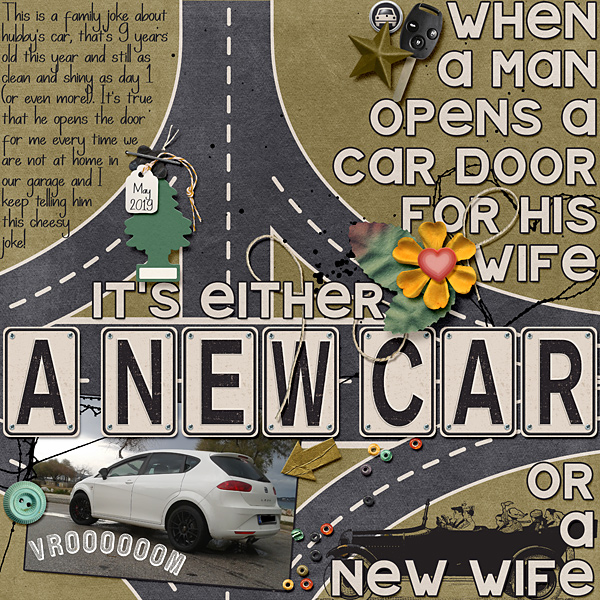 A new car