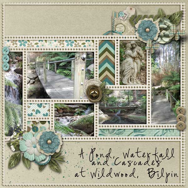 A Pond, Waterfall +amp; Cascades