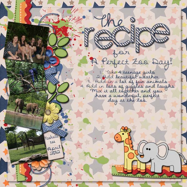 A recipe for a great day at the Zoo