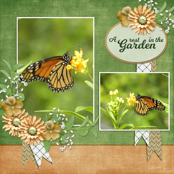 A rest in the Garden