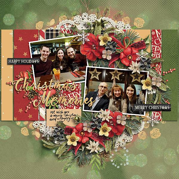 A rustic Christmas