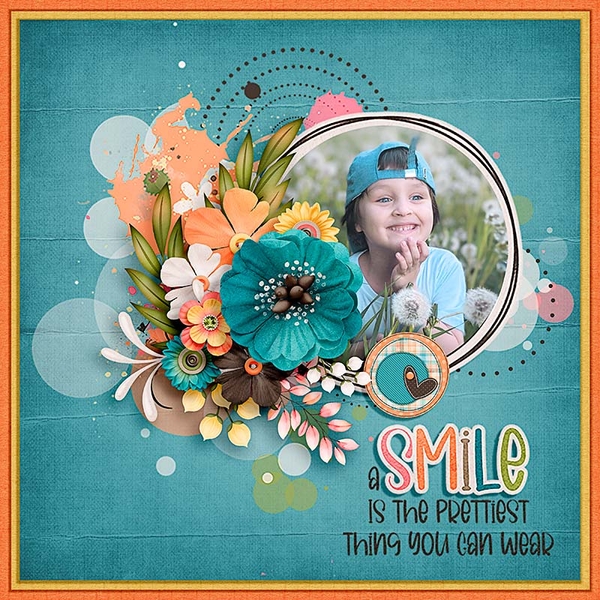 A smile is the prettiest