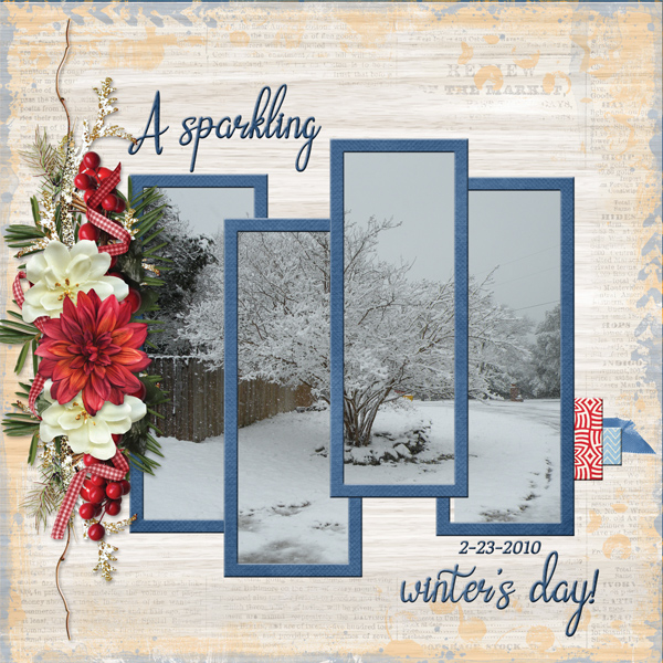 A sparkling winter