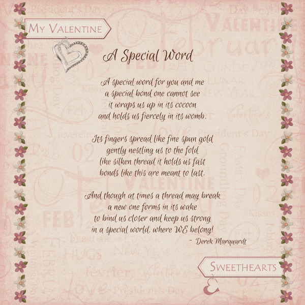 A Special Word
