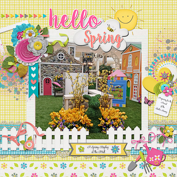 A Spring Display at the Mall