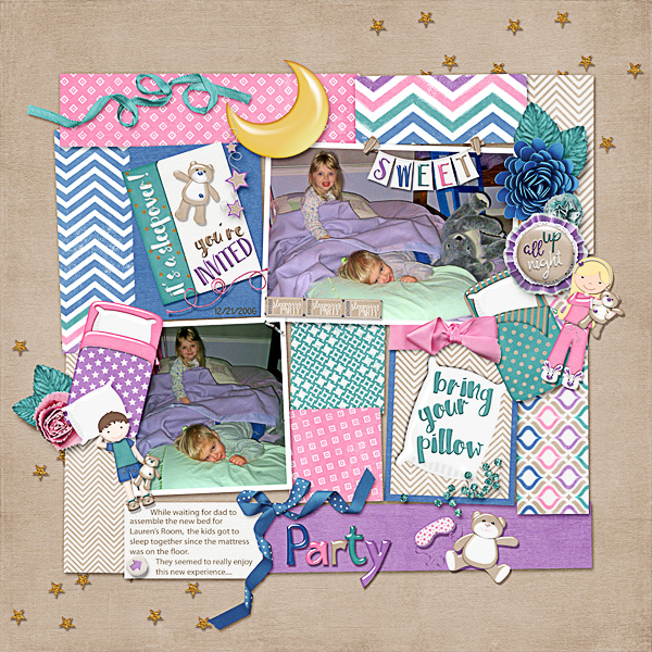 A Sweet Sleepover Party
