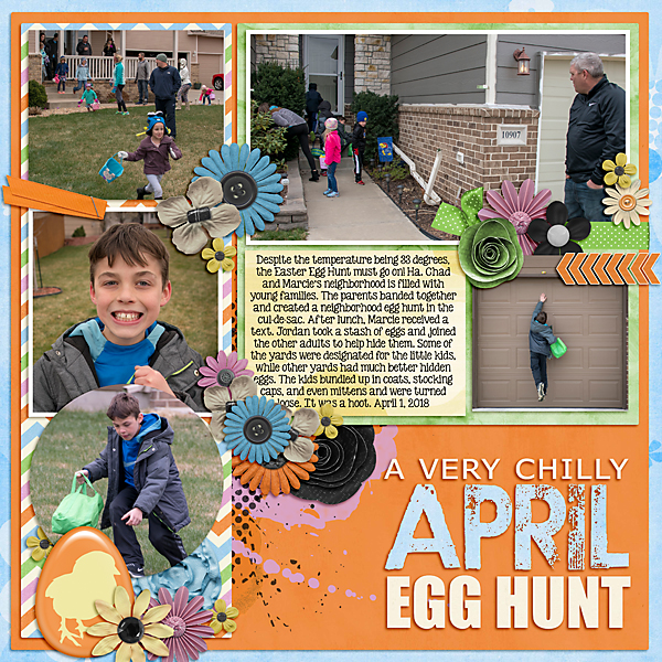A Very Chilly April Egg Hunt