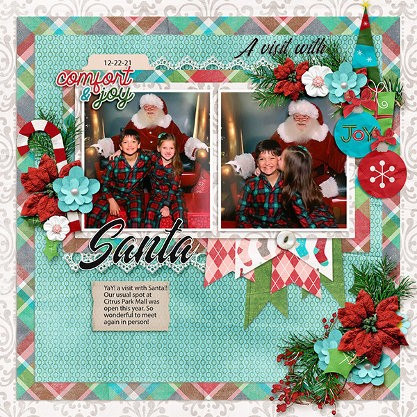 A visit with Santa 2021