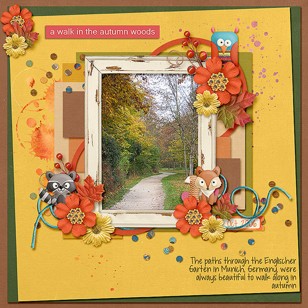 A Walk in the Autumn Woods