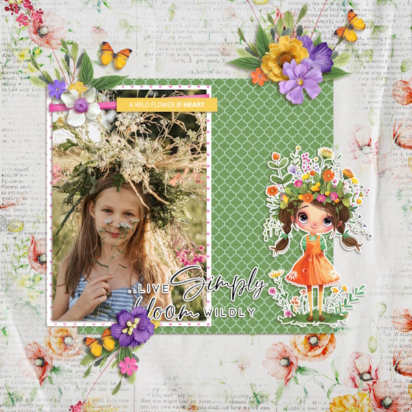 A Wild Flower @ Heart