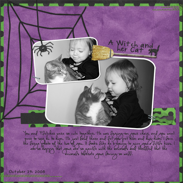 A Witch and her Cat