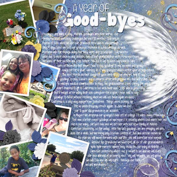 A year of Good-byes