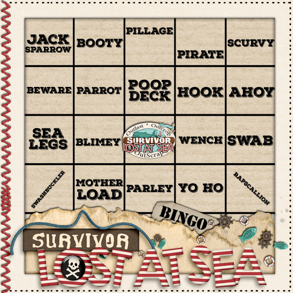 aaargh BINGO