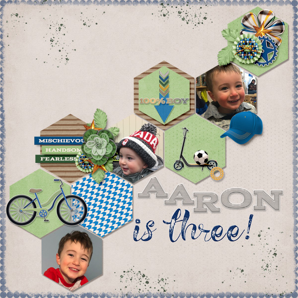 Aaron is Three