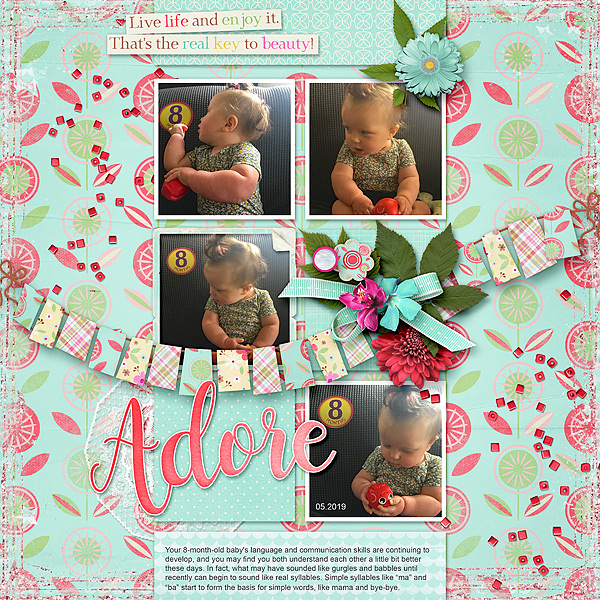Abbey 8 months