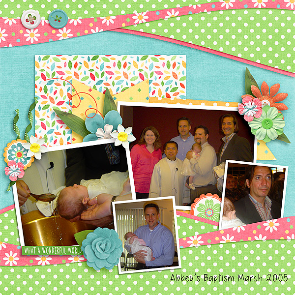 Abbey's Baptism