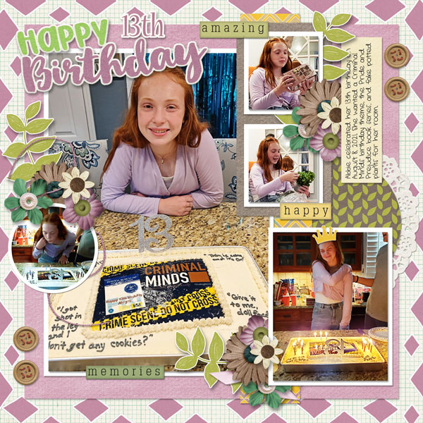 Abbie Happy 13th Birthday