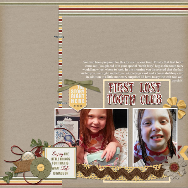 Abbie's First Lost Tooth - redone