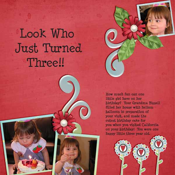 Abby is Three