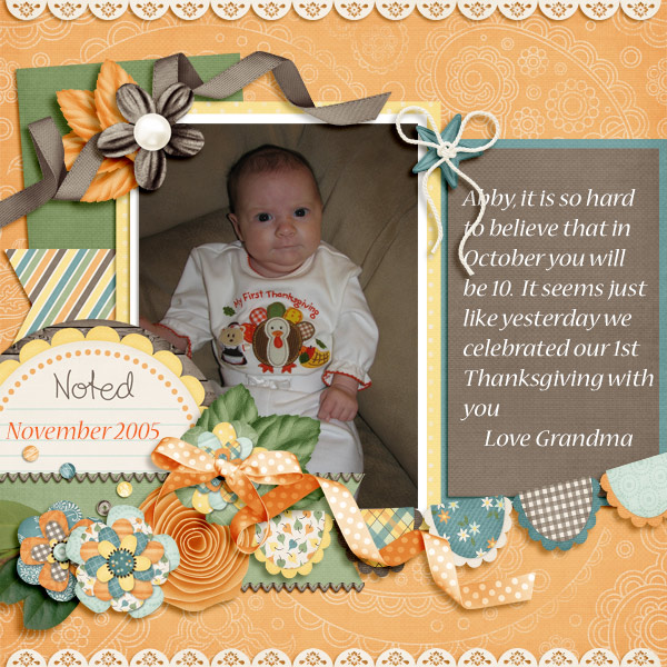 Abby's 1st Thanksgiving