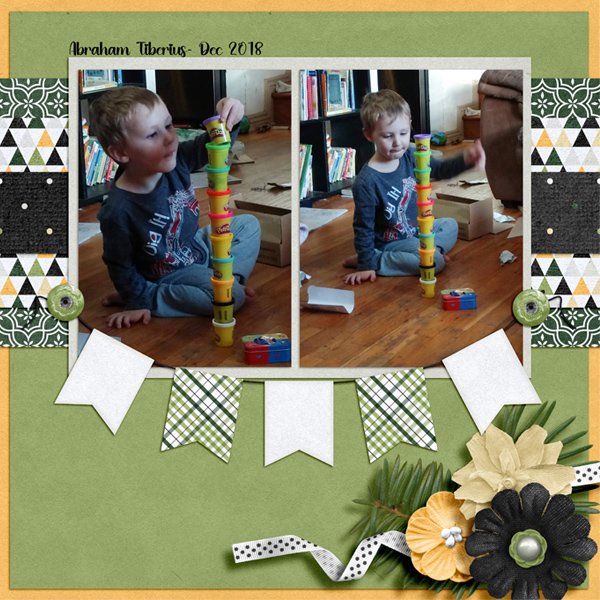 Abe's Playdoh Tower