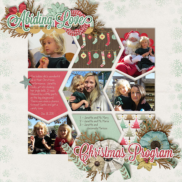 Abiding Love Christmas Program 2015